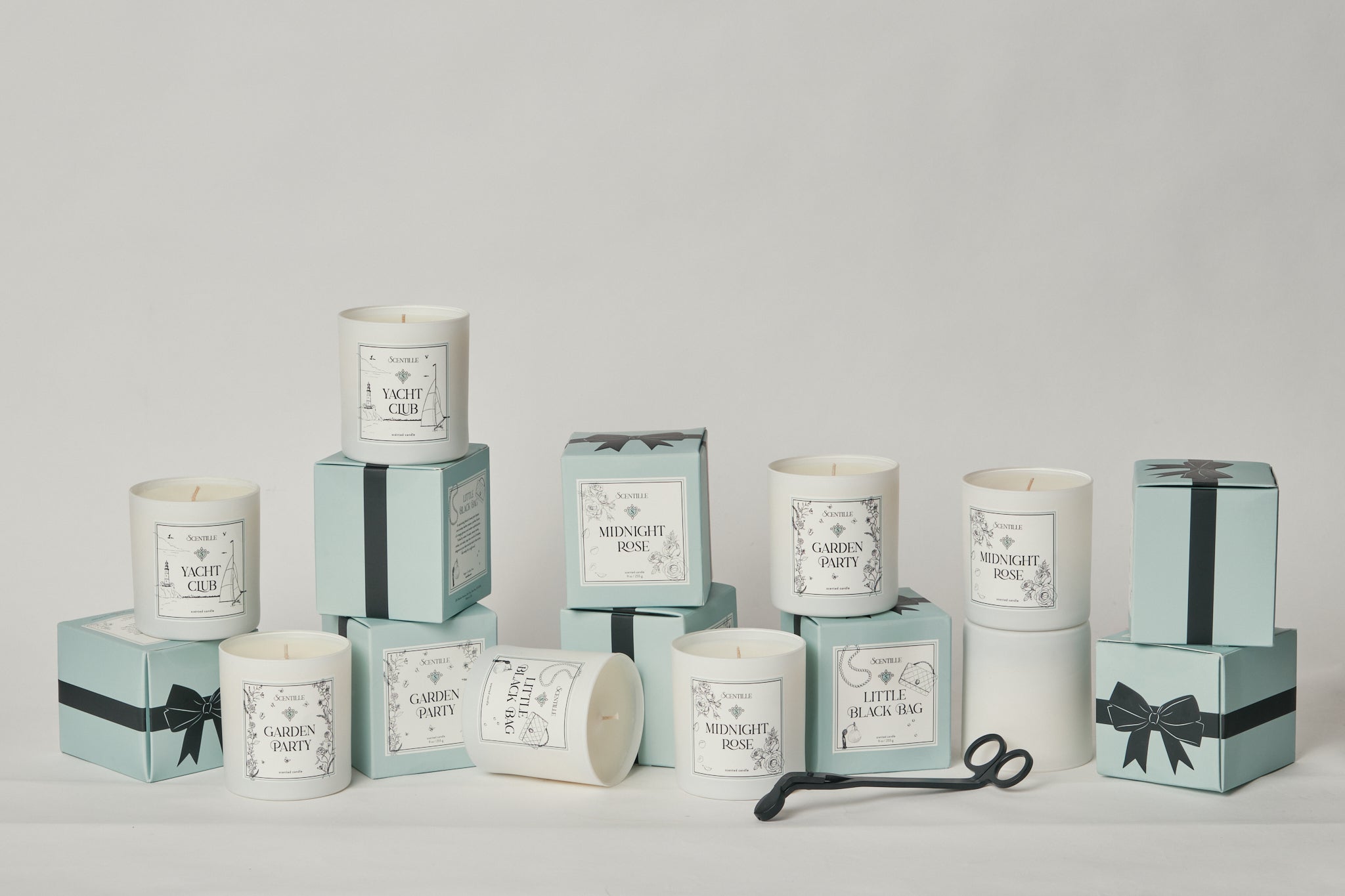 Scentille Candles with Boxes